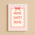 Wall Art Poster - Home Sweet Home