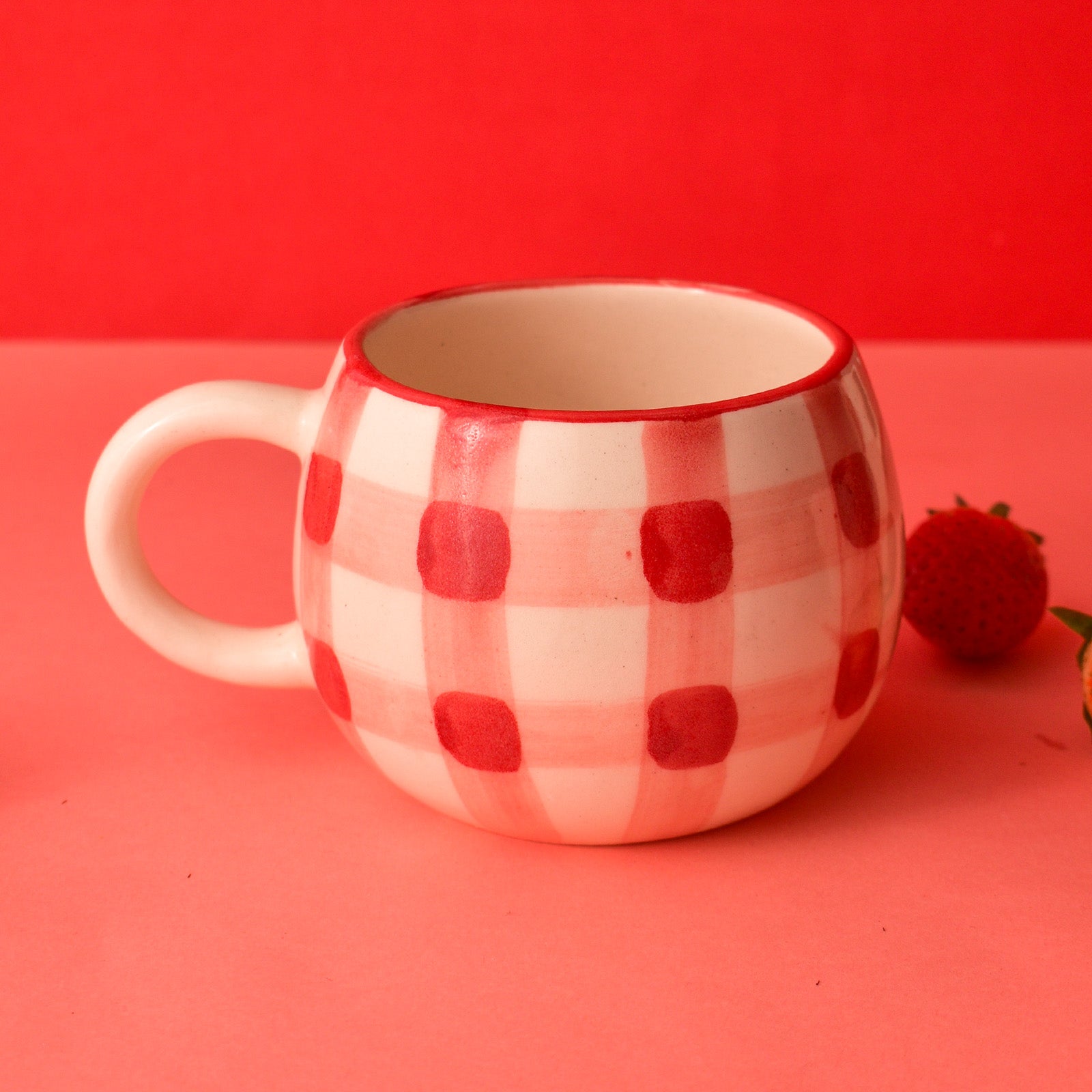 Cute Coffee mug - Pretty Plaid
