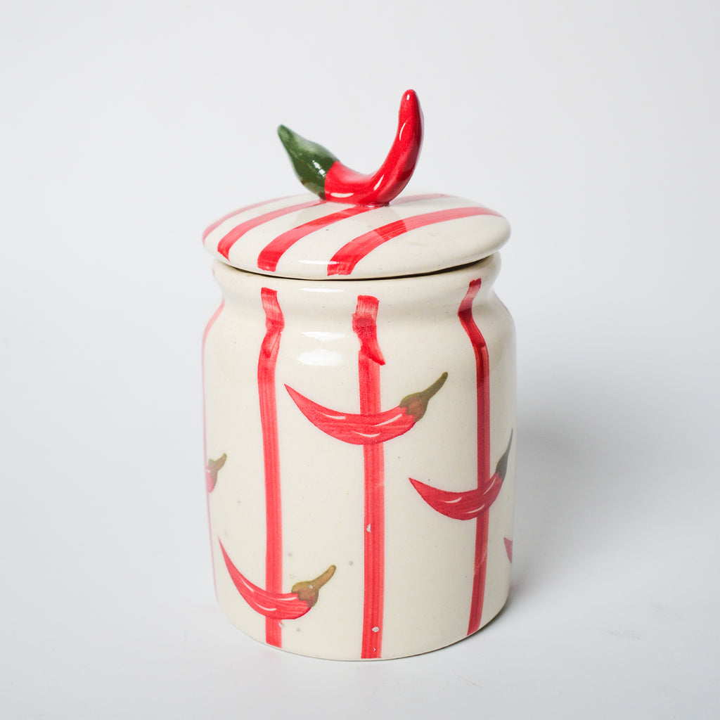 Ceramic Jar - Mirchi