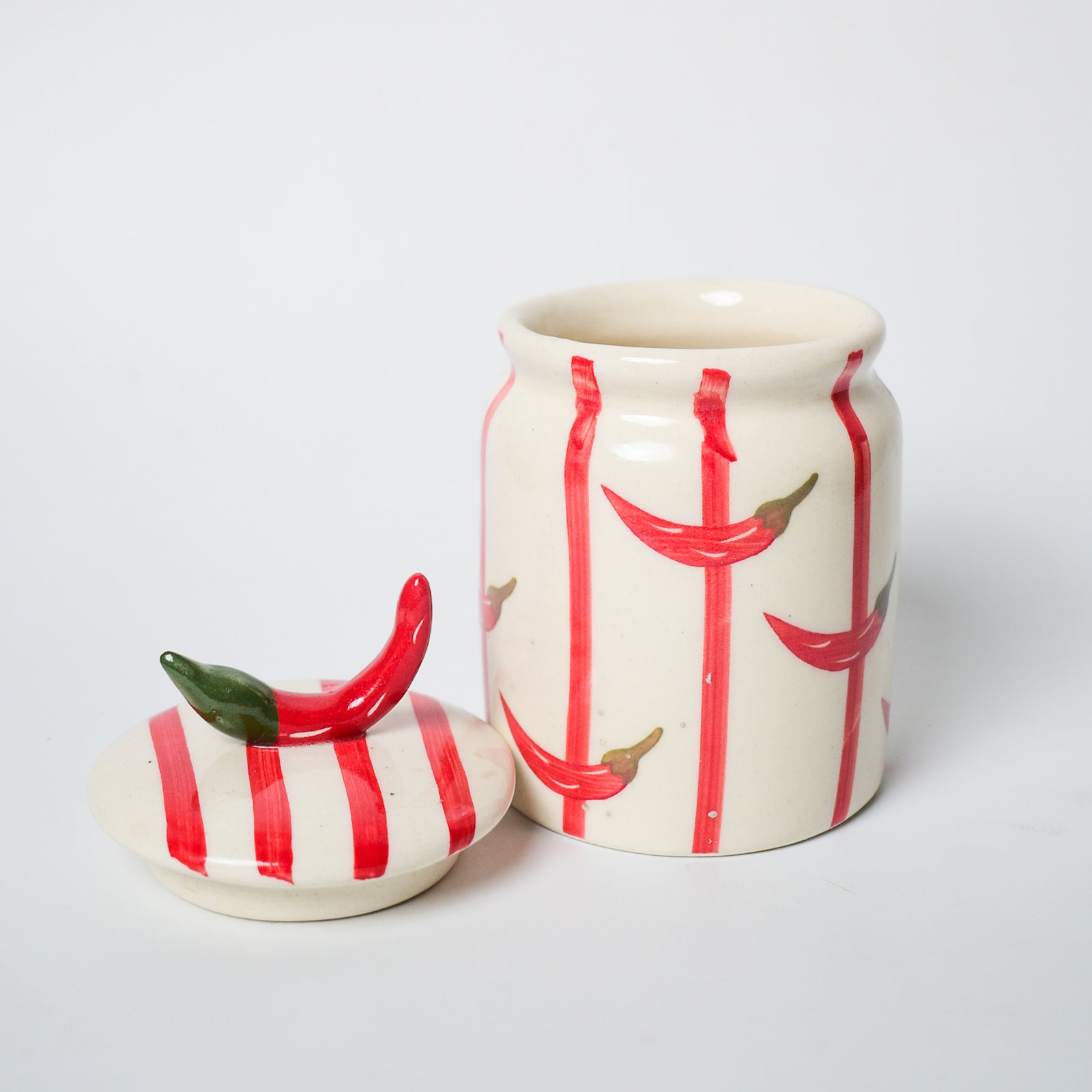 Ceramic Jar - Mirchi