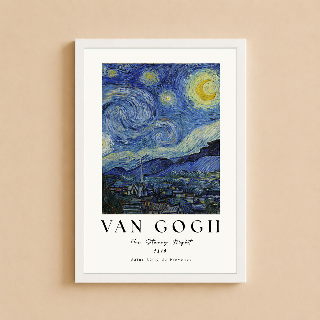 Wall Art Poster - Van Gogh's Starry night