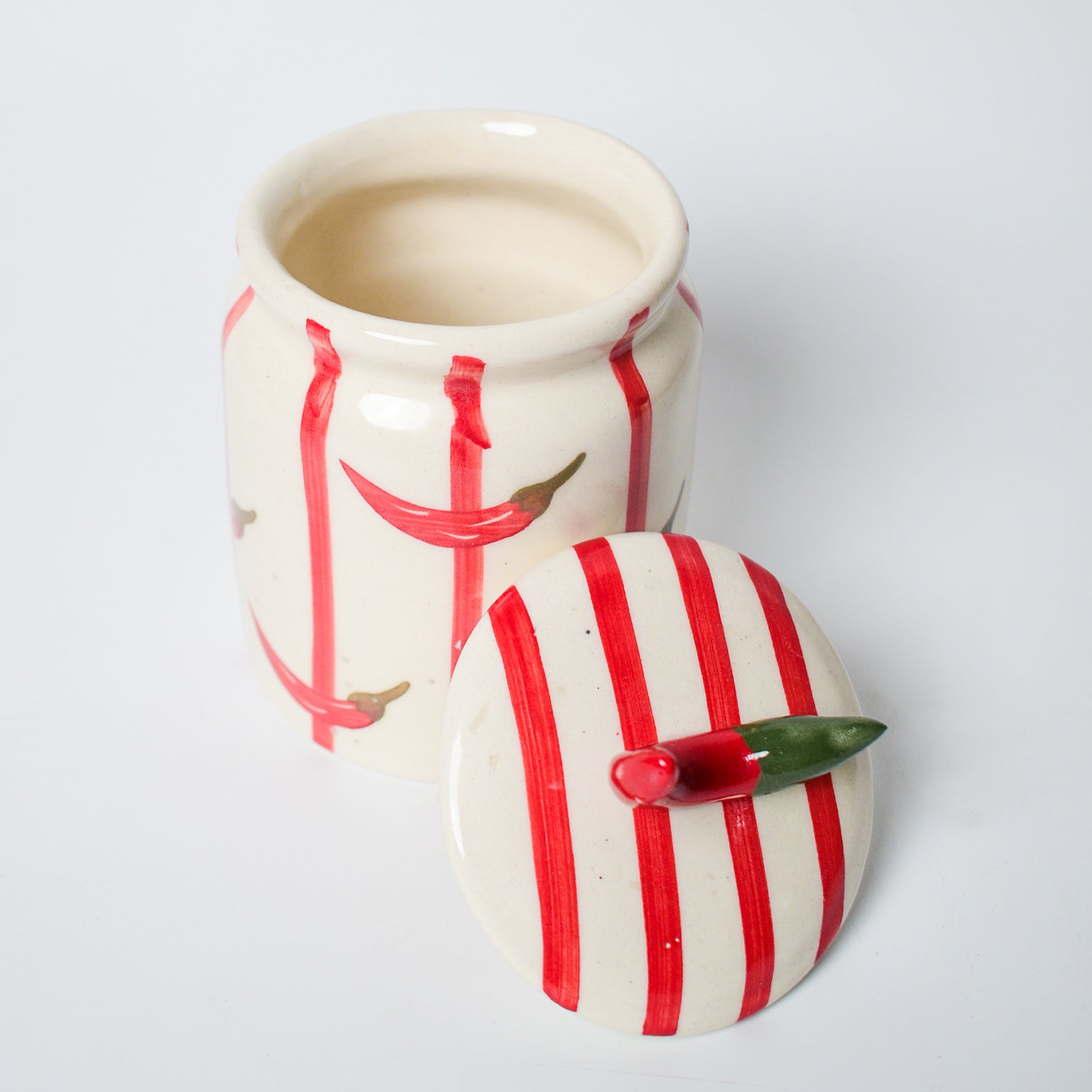 Ceramic Jar - Mirchi