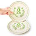Cute Dessert Plate -  Anar Bloom (Green)