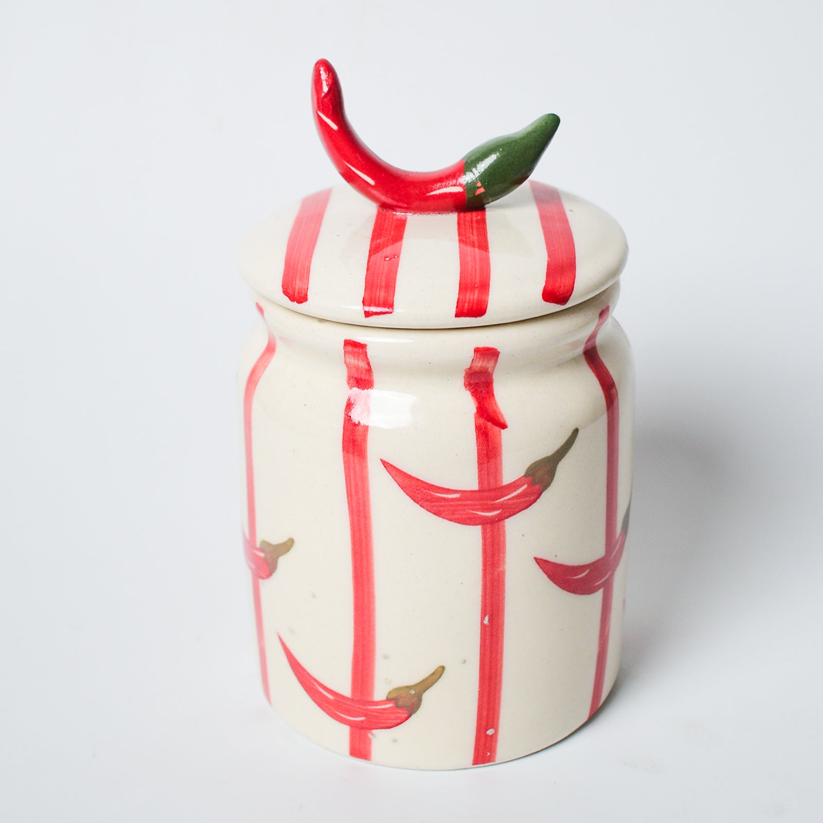 Ceramic Jar - Mirchi