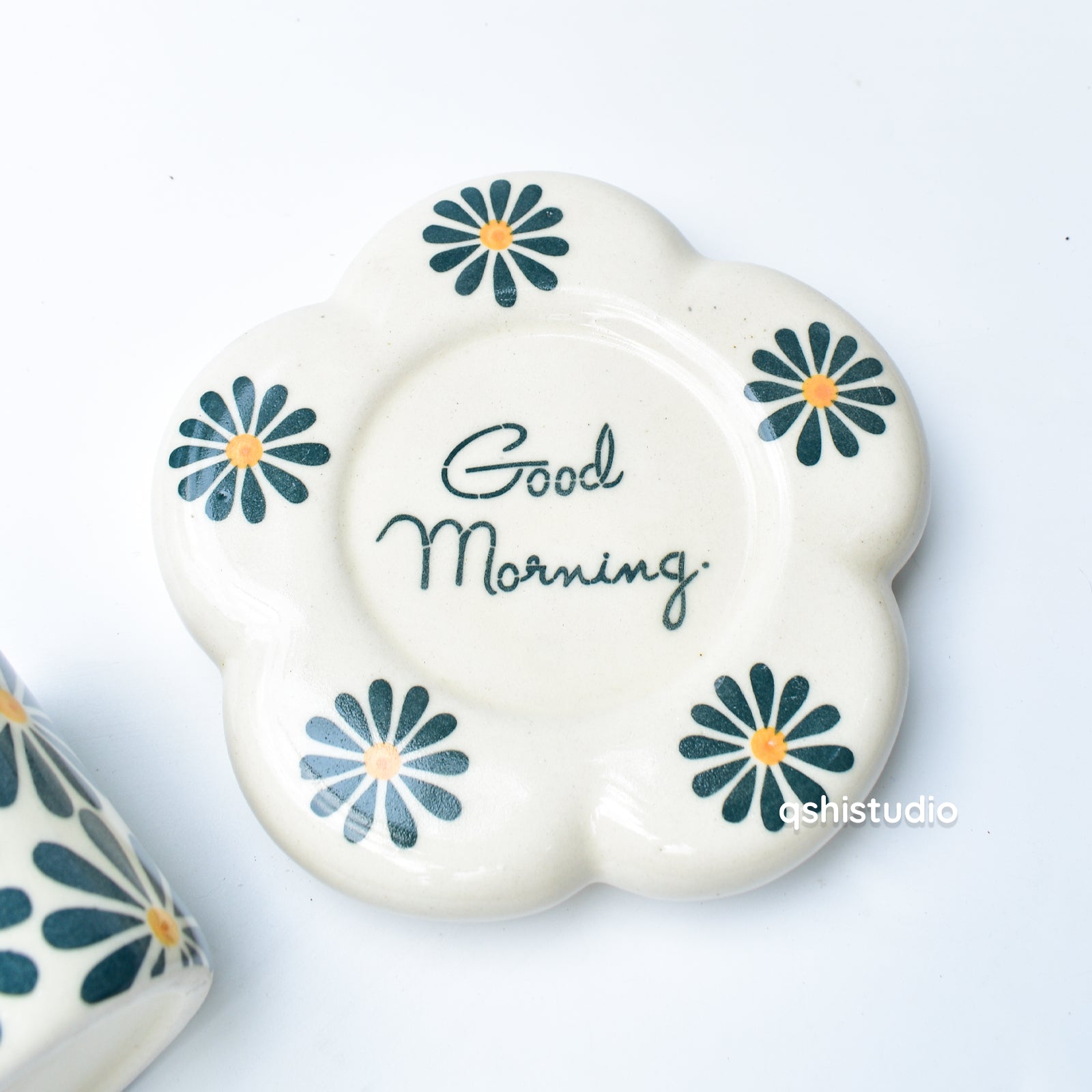Tea Cup & Small Coaster Set - Goodmorning Blues
