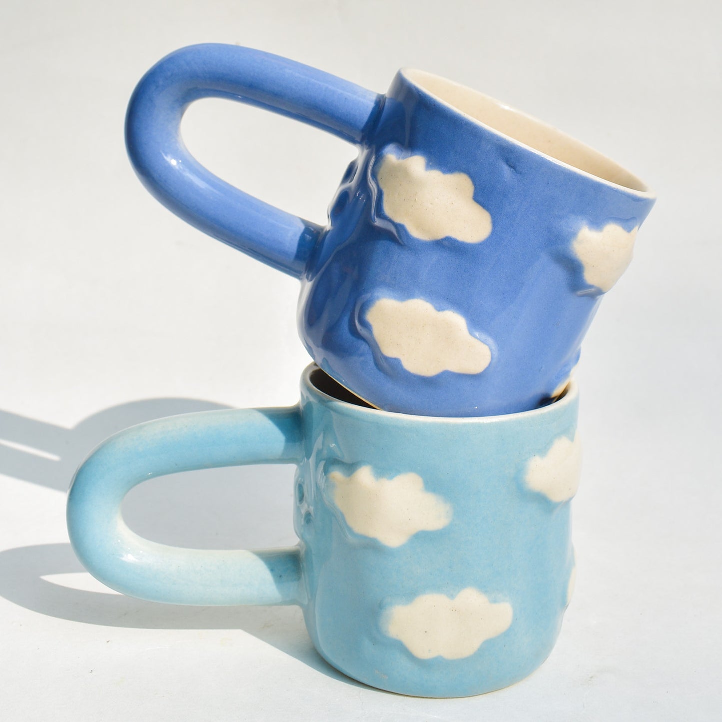 Pinterest Cup - Sky Blue Cloud