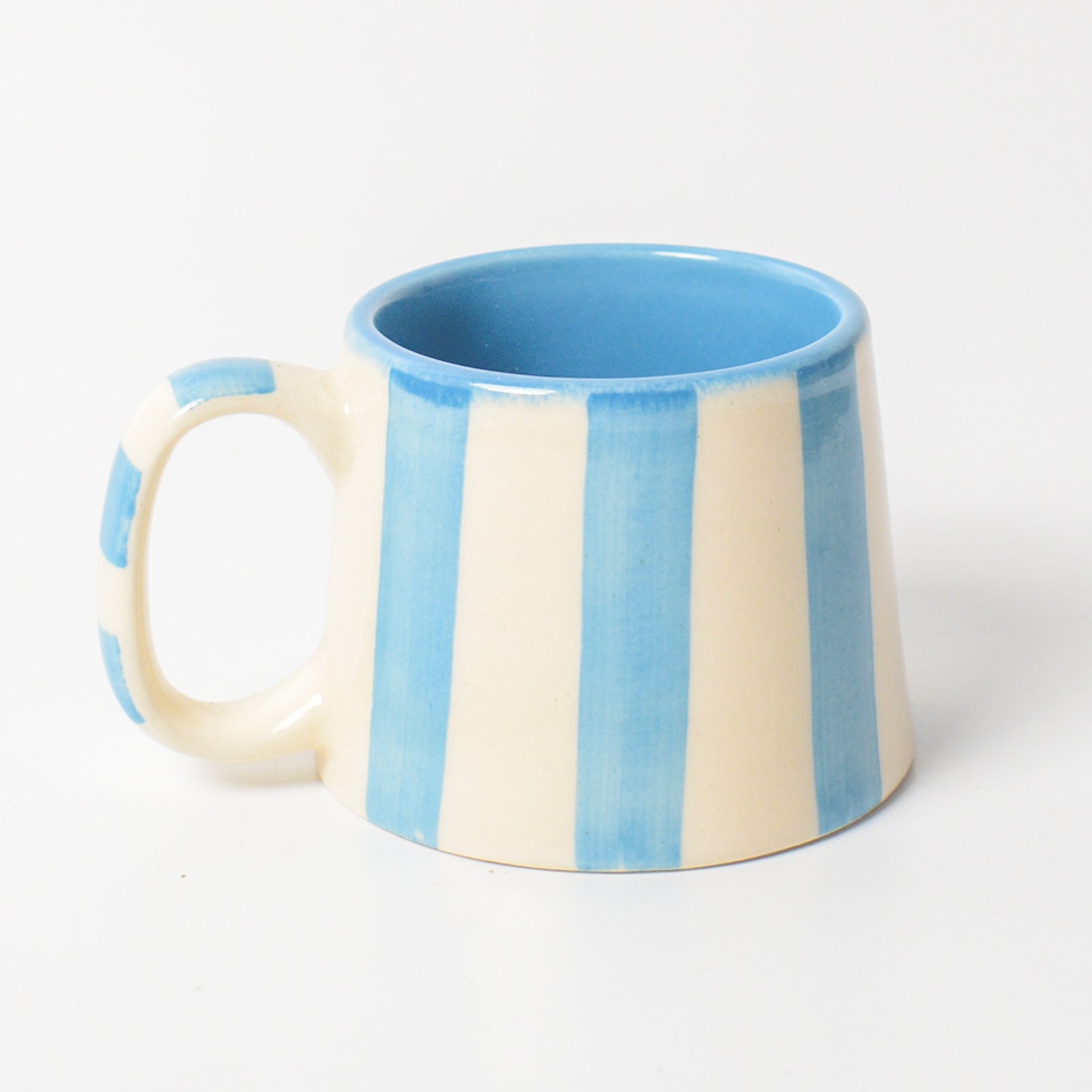 Coffee Mug - Light Blue Stripe