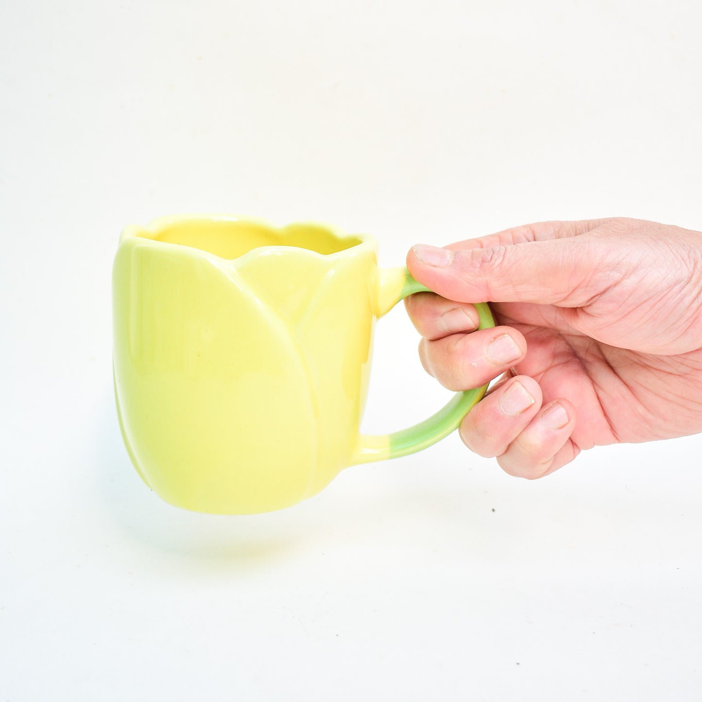 Handmade Ceramic Mug - Tulip