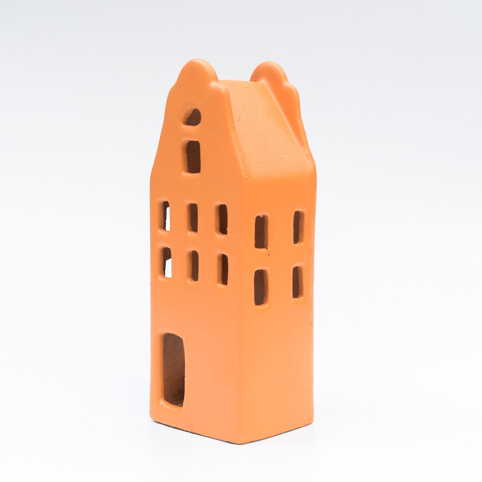 Ceramic Tealight holder  - Colorful houses ( Set of 3)