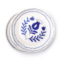 Cute Dessert Plate -  Anar Bloom (Blue)