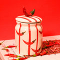Ceramic Jar - Mirchi