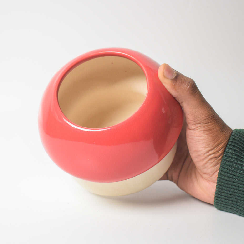 Ceramic Planter - Mushroom