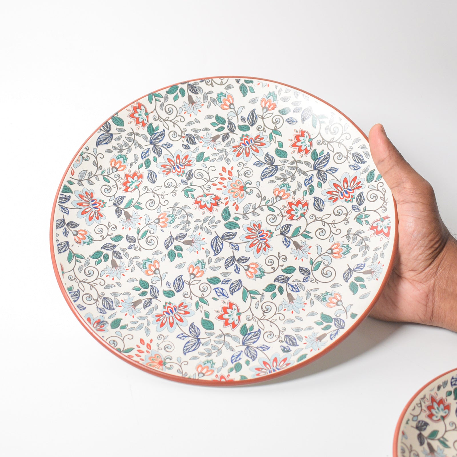 Ceramic Dinner Set - Indian Floral