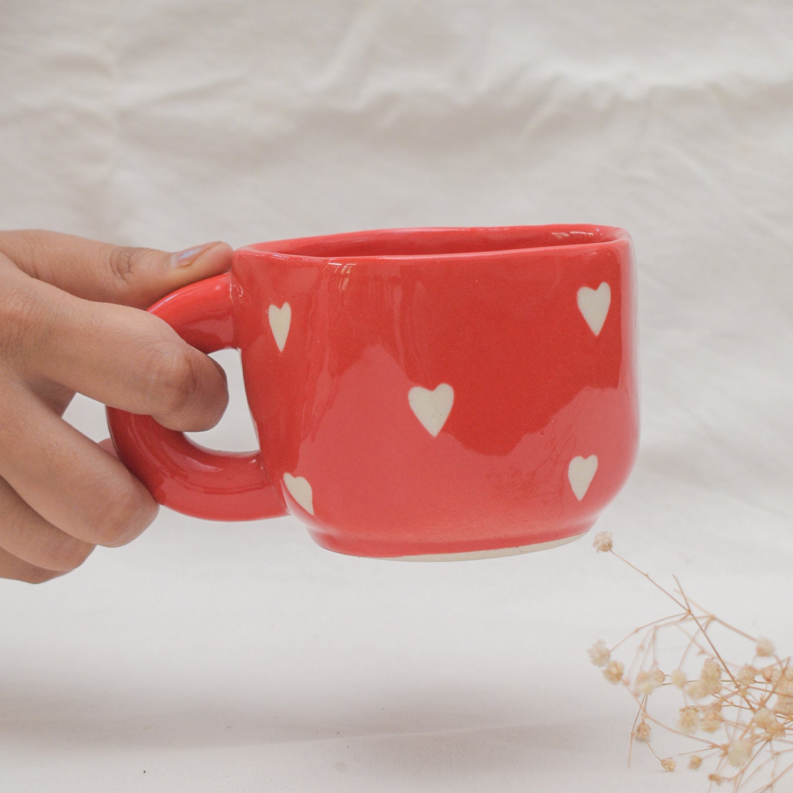 Cute mug - Small Red Heart