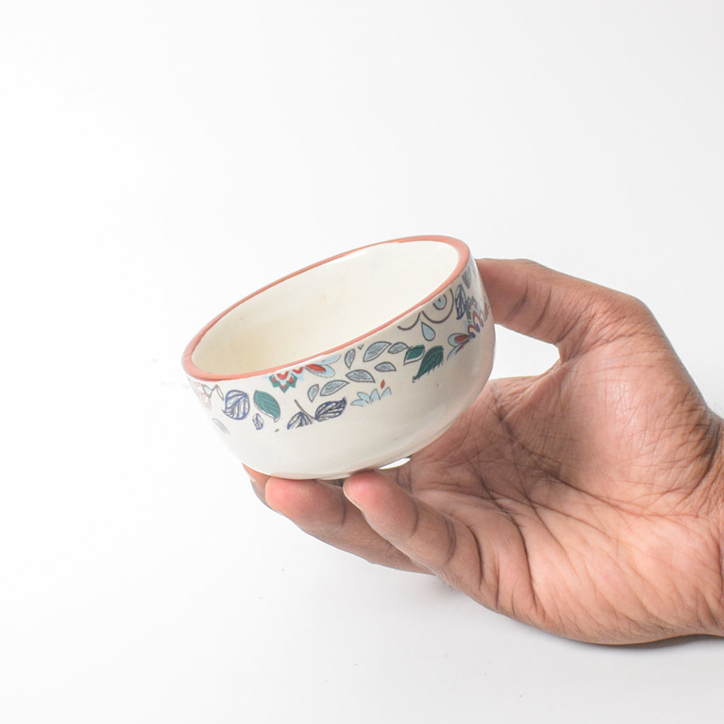 Ceramic Dinner Set - Indian Floral