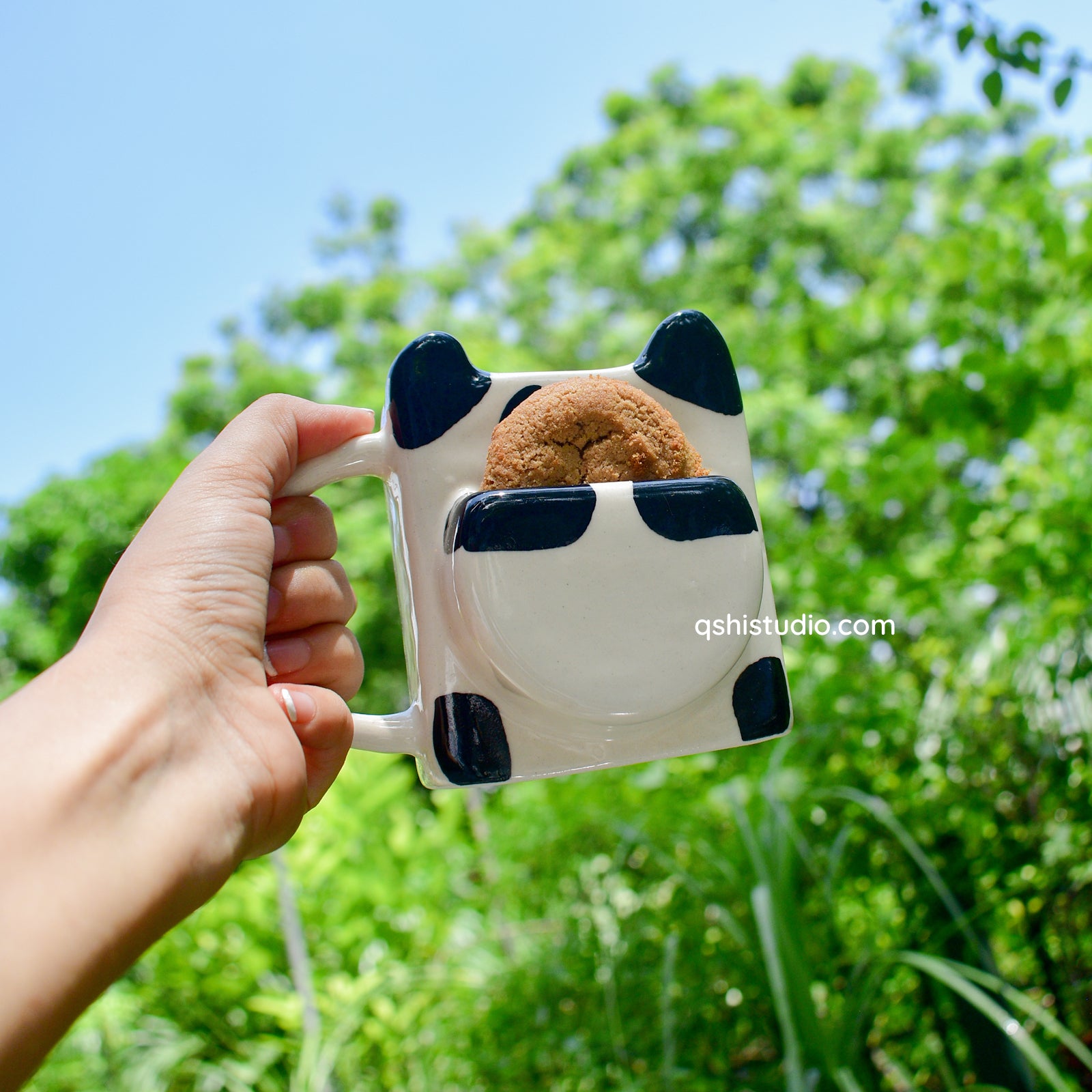 Ceramic Cute Mug - Pocket Panda
