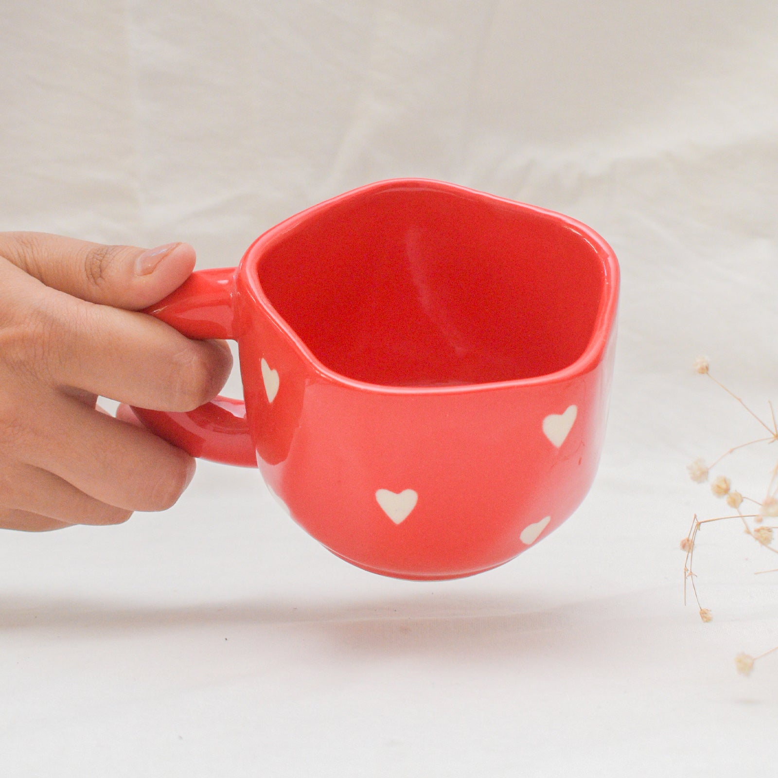 Cute mug - Small Red Heart