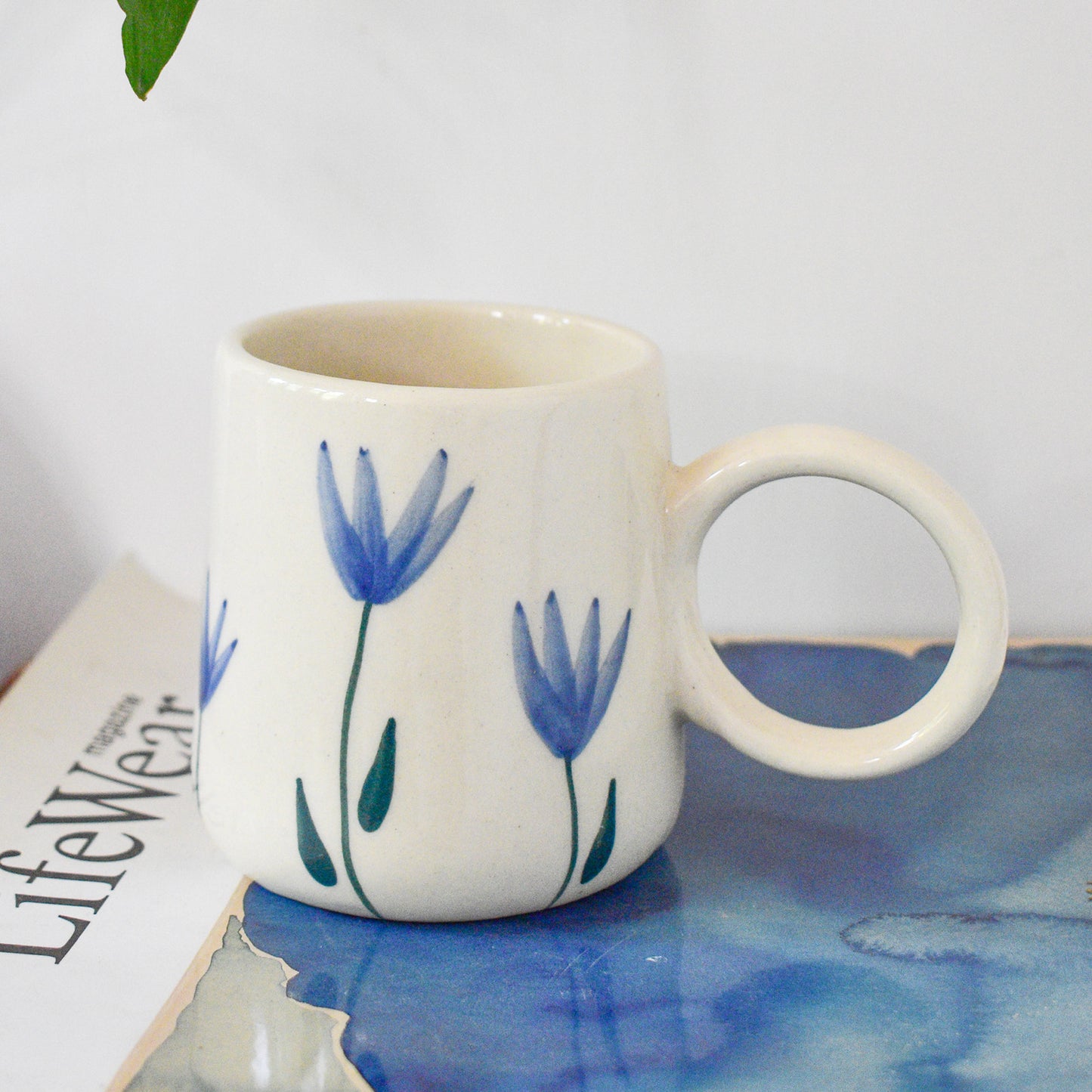 Ceramic Coffee Mug - Blue Bell