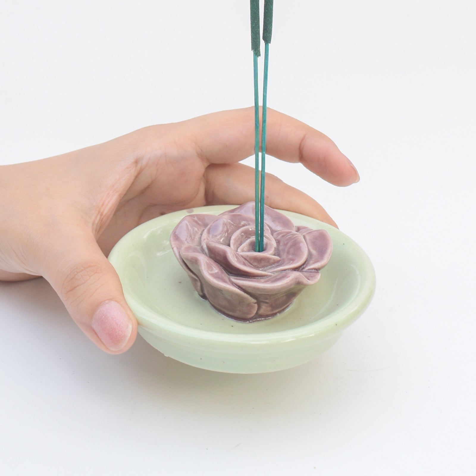 Agarbatti stand - Purple Bloom