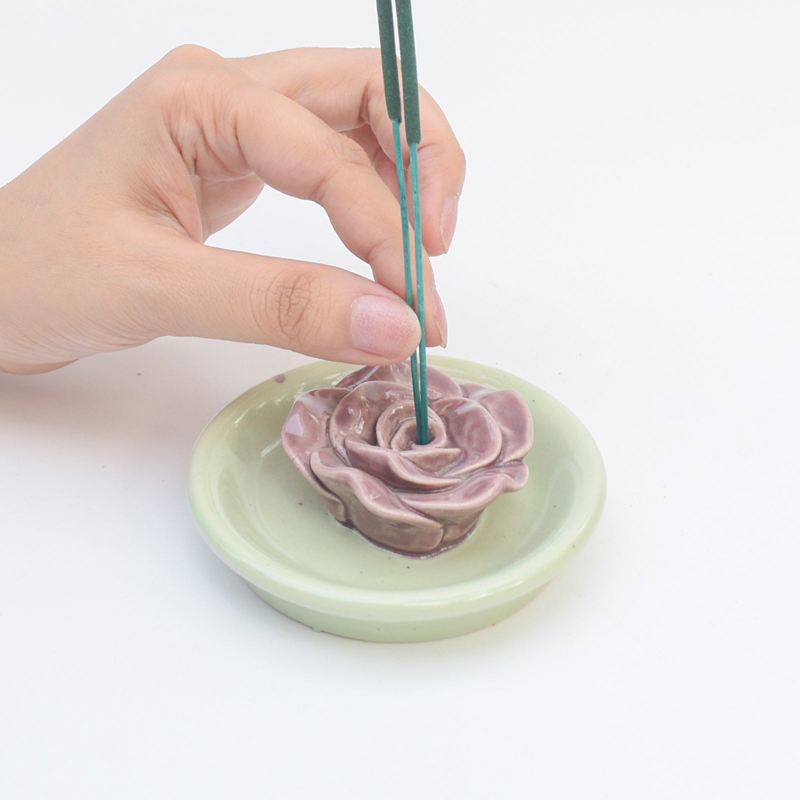 Agarbatti stand - Purple Bloom