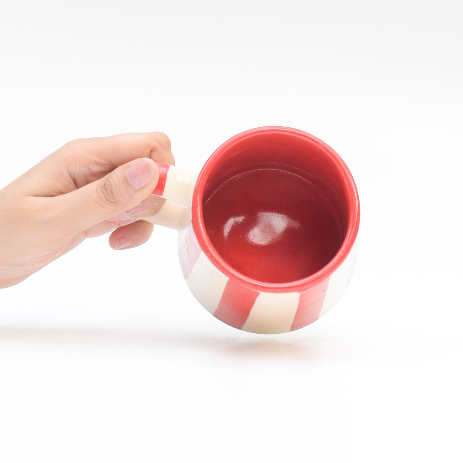 Red Stripe Mug & Coaster Gift Box