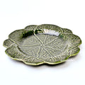 Serving Snack Platter - Green Leaf