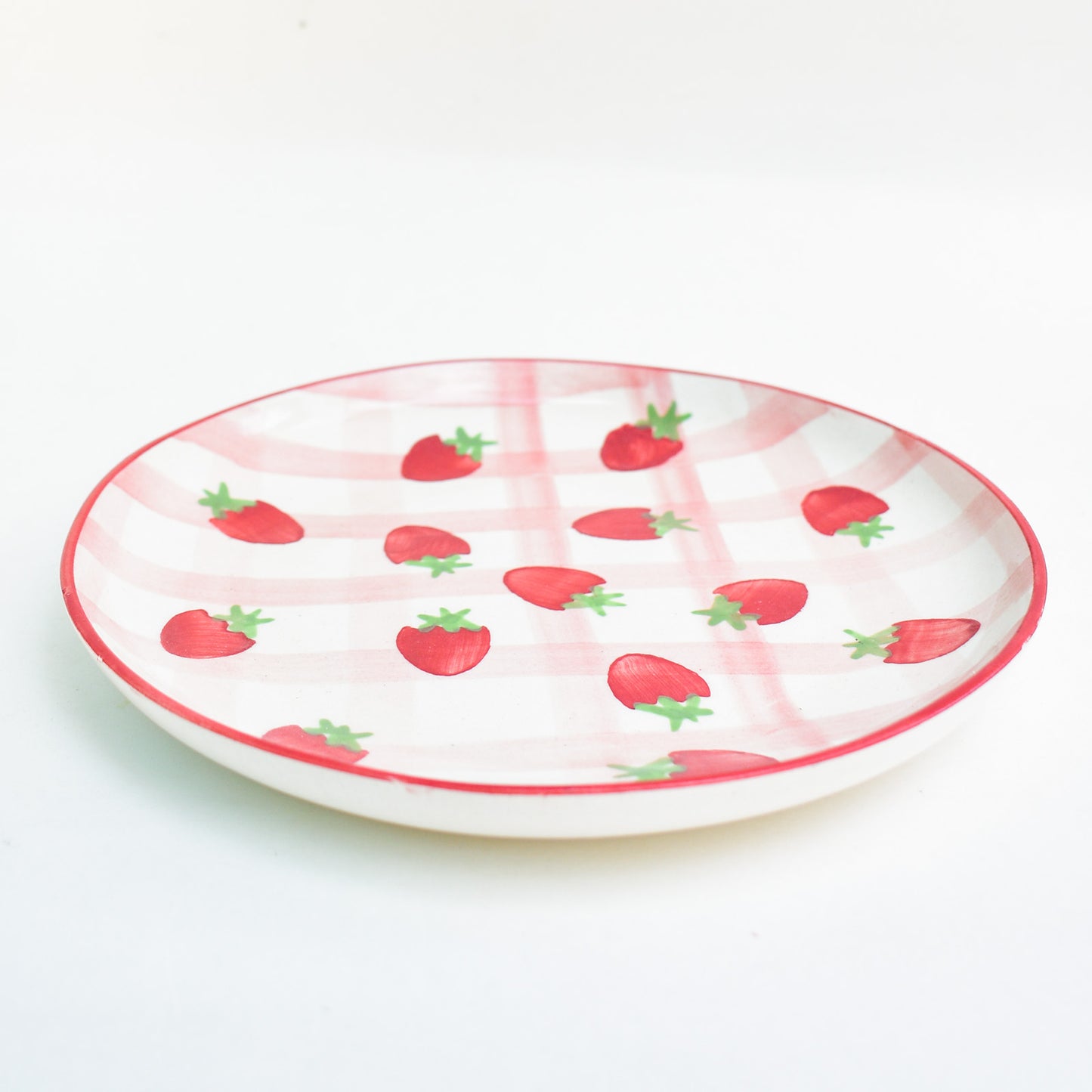 Cute Dessert Plate - Strawberry Shortcake