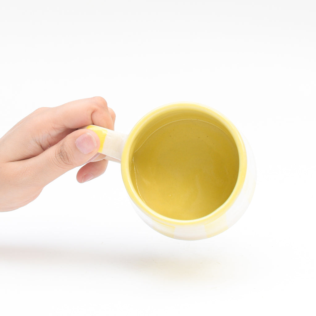 Coffee Mug - Yellow Stripe