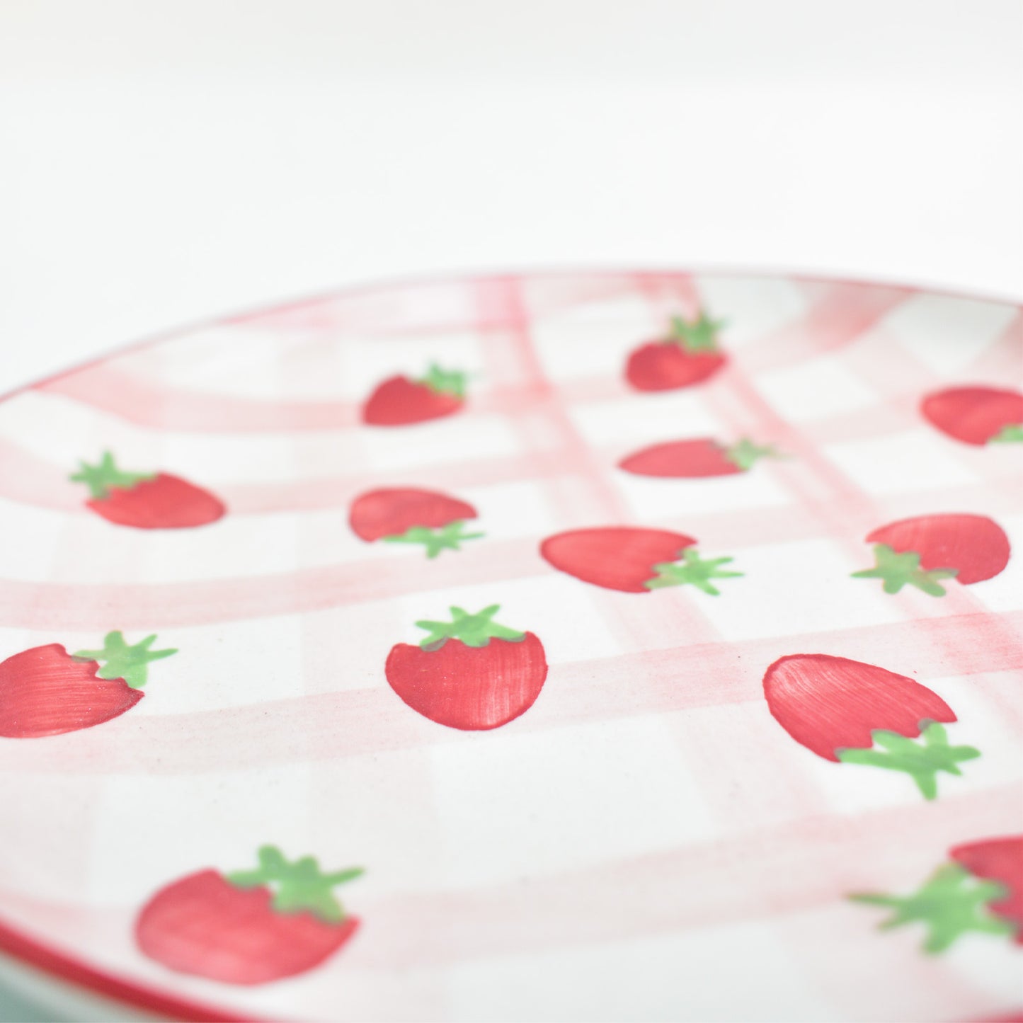 Cute Dessert Plate - Strawberry Shortcake