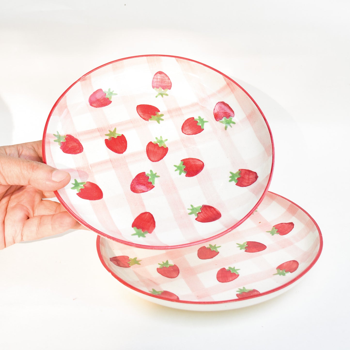 Cute Dessert Plate - Strawberry Shortcake