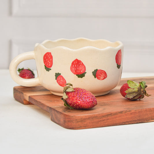 Handmade Ceramic Mug - Berry Sweet
