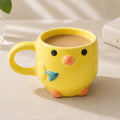 Ceramic Cute Mug - Yellow Killer Duck