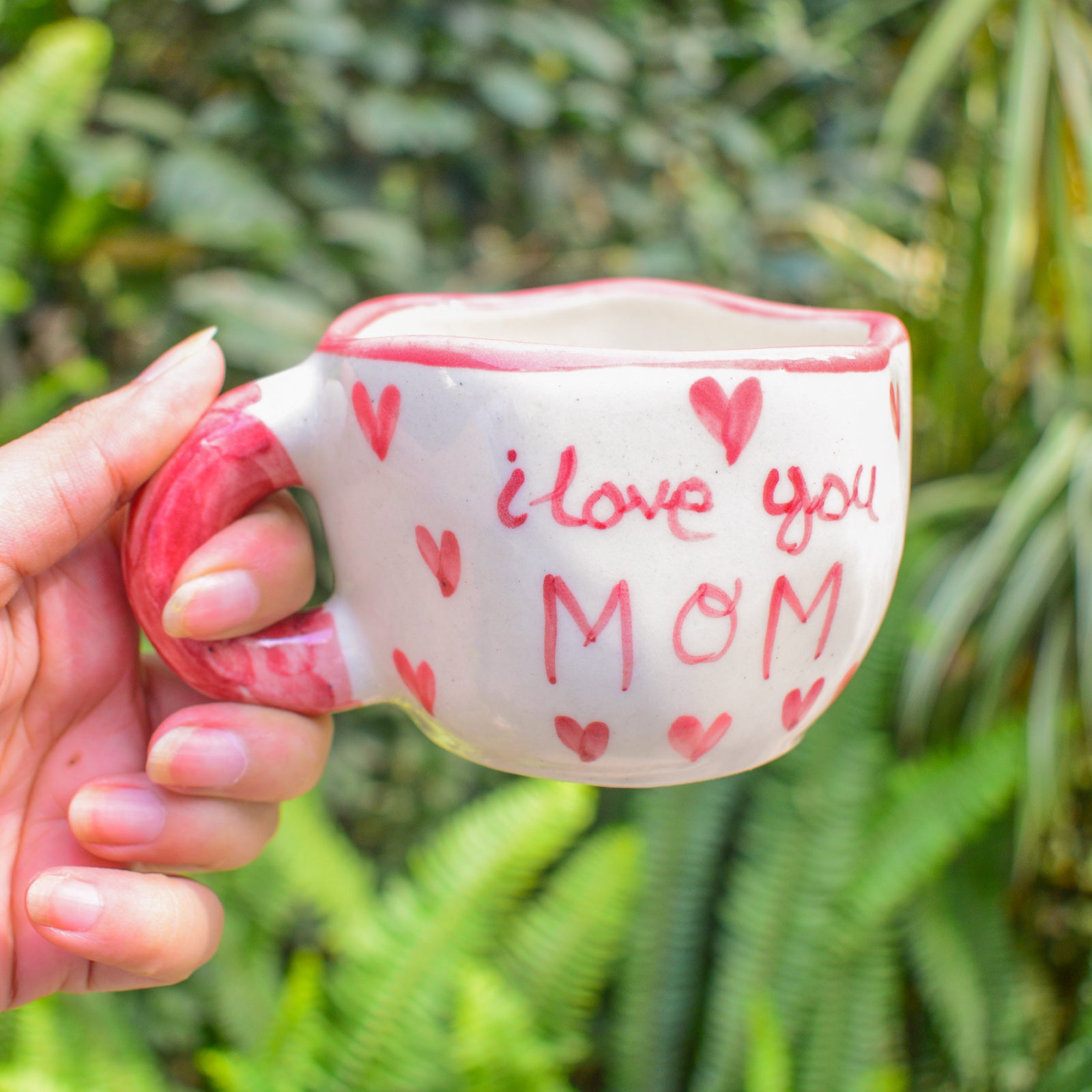 Ceramic Cute Mug - I Love You Mom