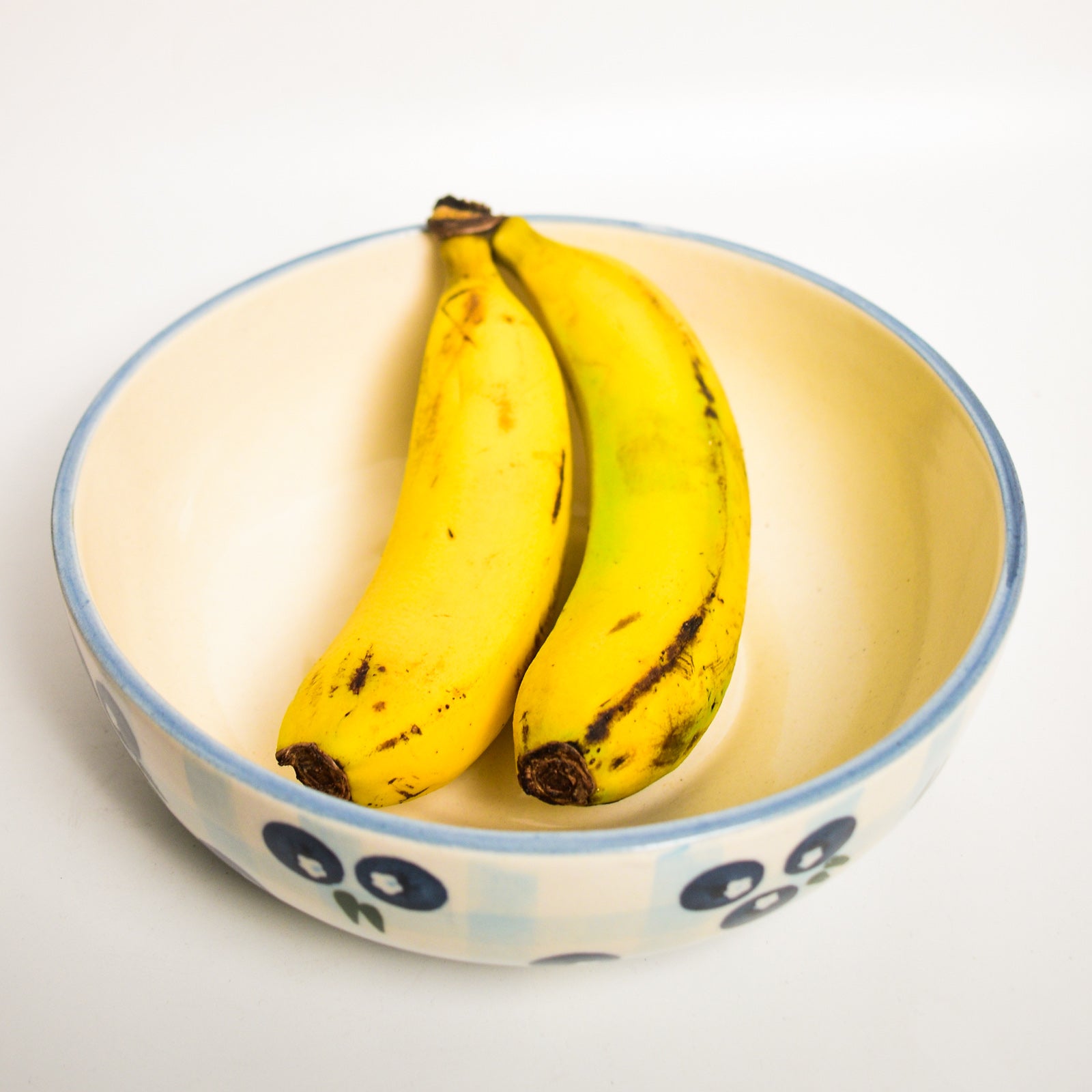 Serving Bowl - Blueberry Checks  (8 inches)