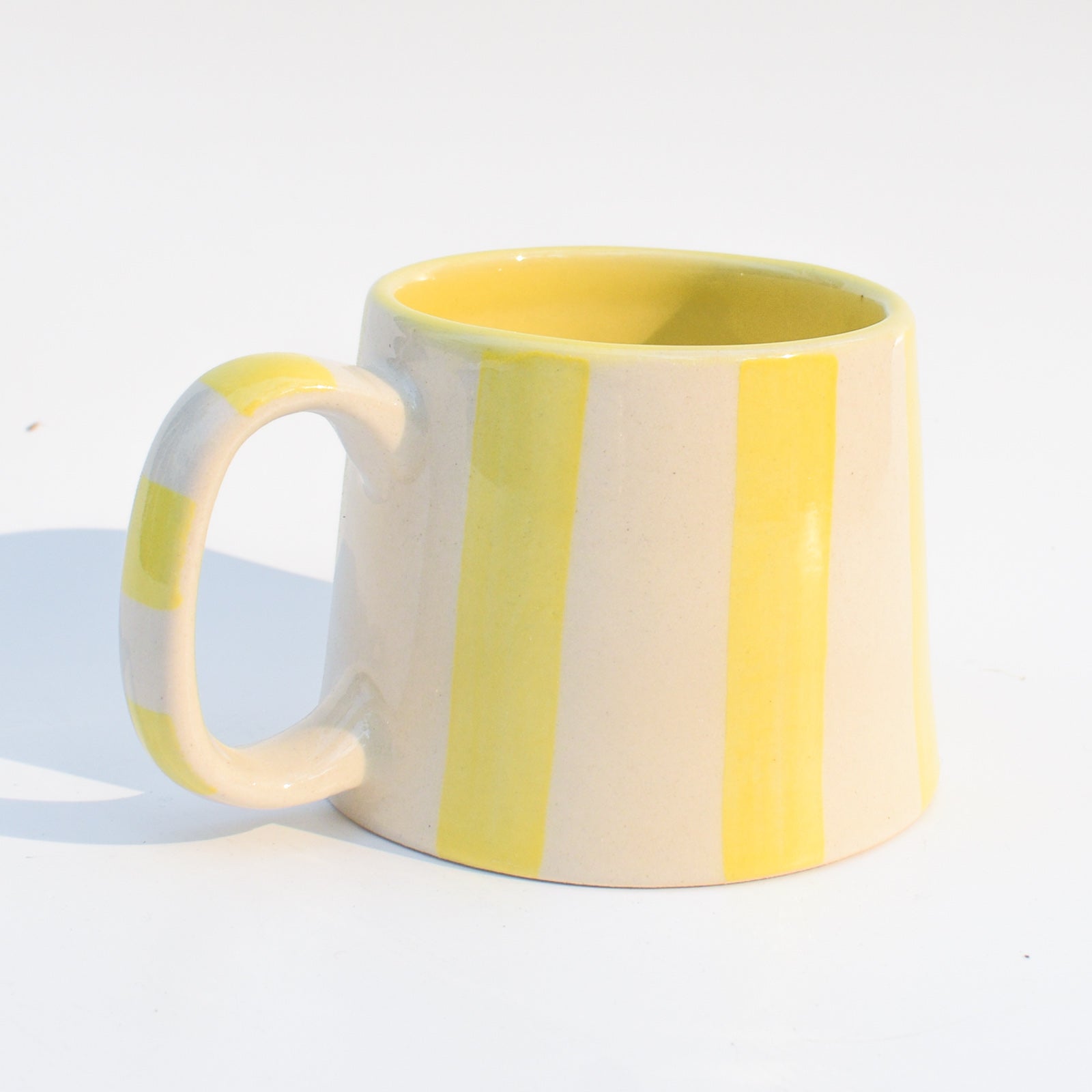 Coffee Mug - Yellow Stripe