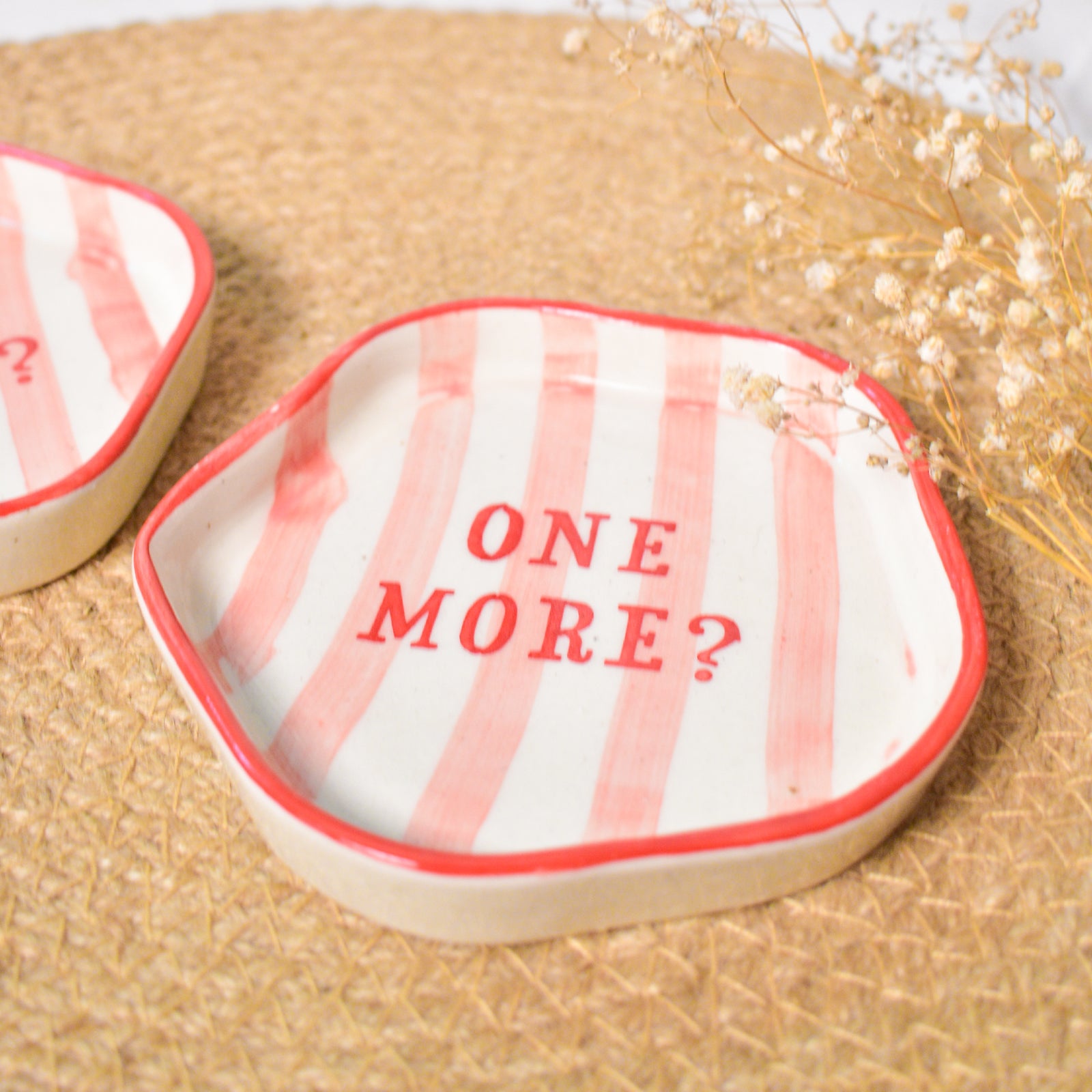 Red Stripe Mug & Coaster Gift Box