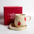 Strawberry Mug & Coaster Gift Set