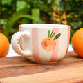 Aesthetic mug - Clementine Stripes
