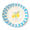 Cute Dessert Plate -  Lemon stripes
