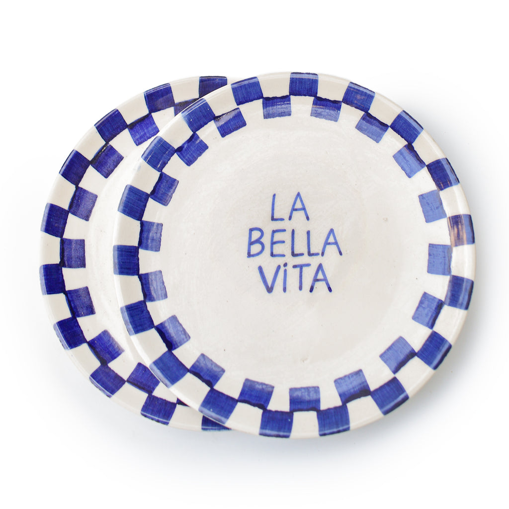 Cute Dessert Plate -  La Belle Vita