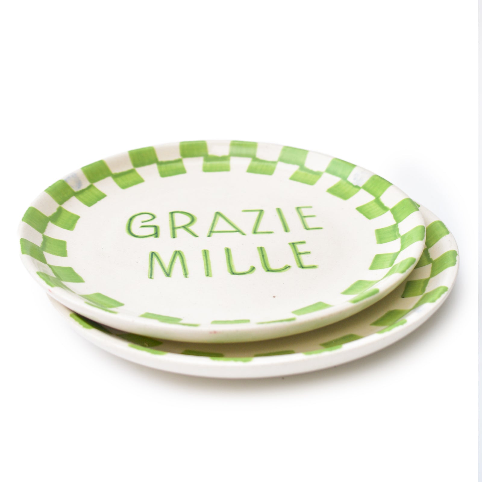 Cute Dessert Plate -  Grazie MIlle