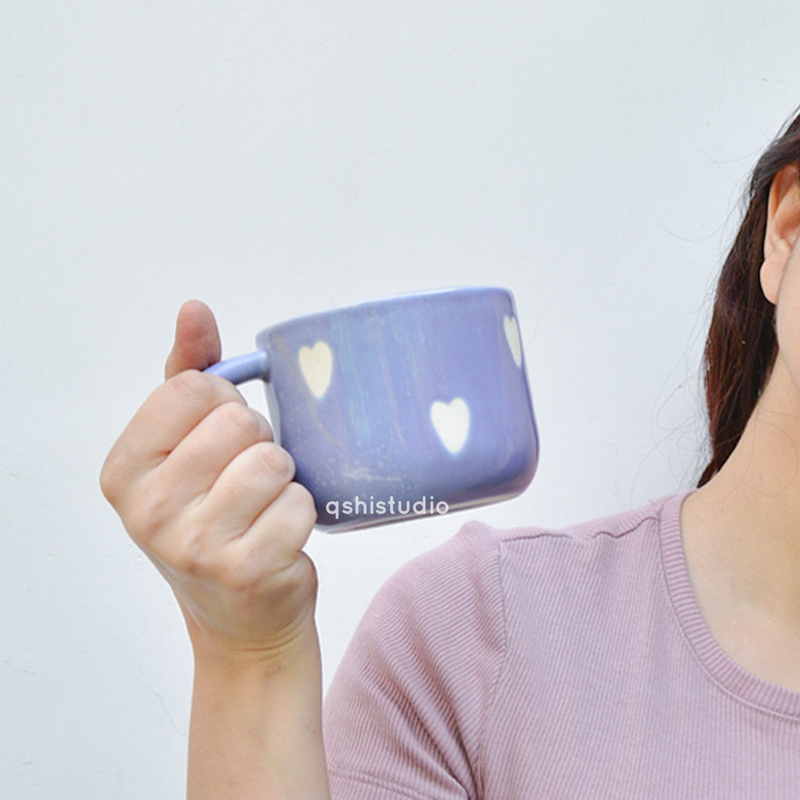 Romantic Coffee Cup - Love You (Purple)