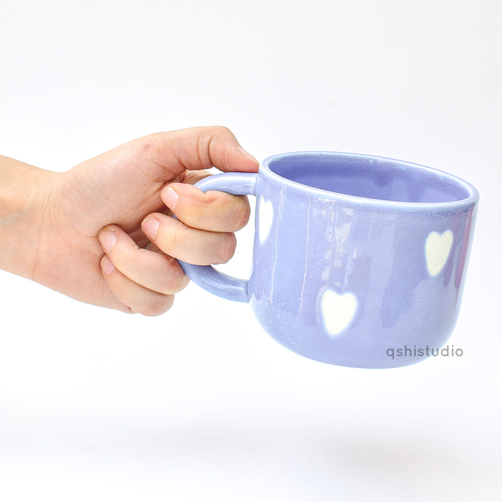 Romantic Coffee Cup - Love You (Purple)