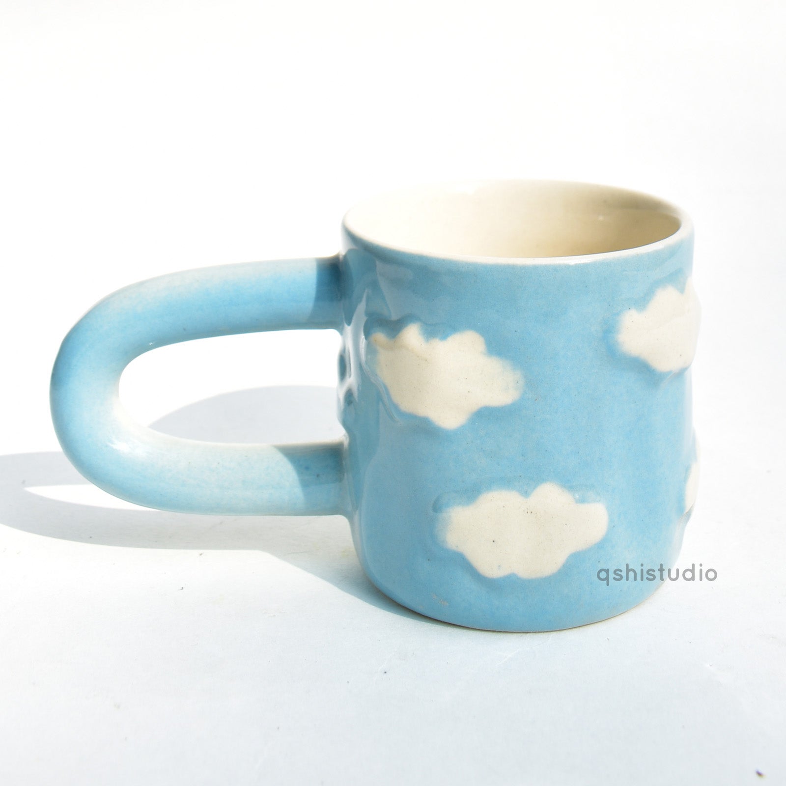 Pinterest Cup - Sky Blue Cloud
