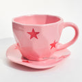 Handmade Tea Set - Twinkle Tea Cup & Coaster Set