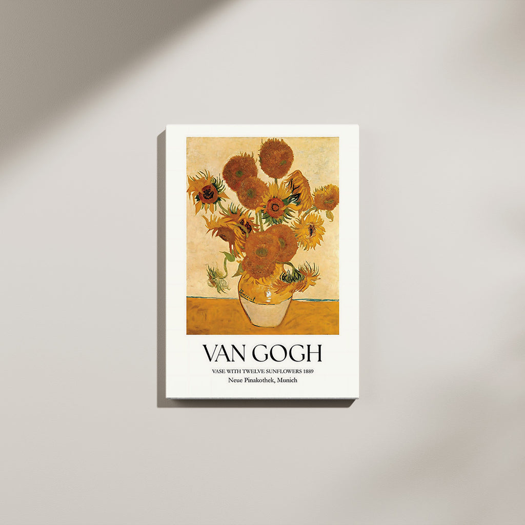 Van Gogh Sunflowers Poster – Classic Art Print for Home Décor