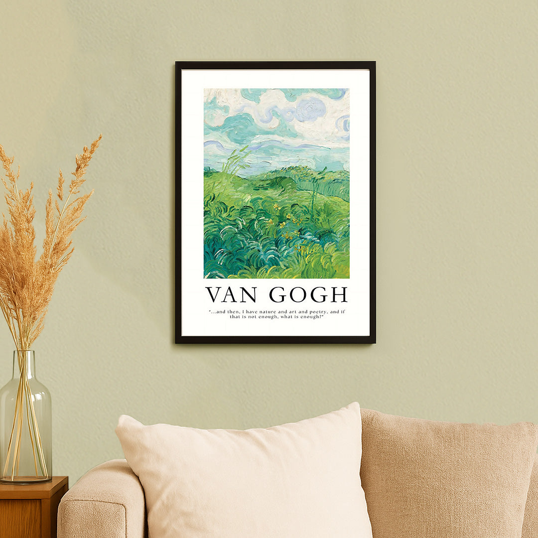 Van Gogh Art Poster – Nature Landscape Wall Print