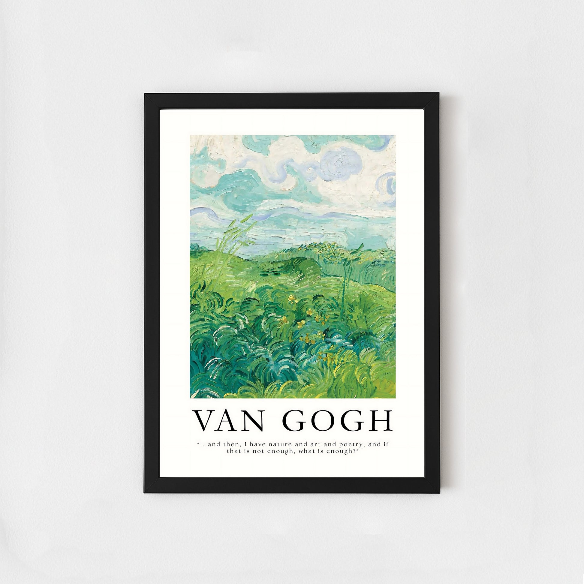Van Gogh Art Poster – Nature Landscape Wall Print