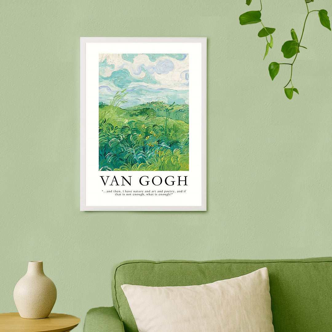 Van Gogh Art Poster – Nature Landscape Wall Print