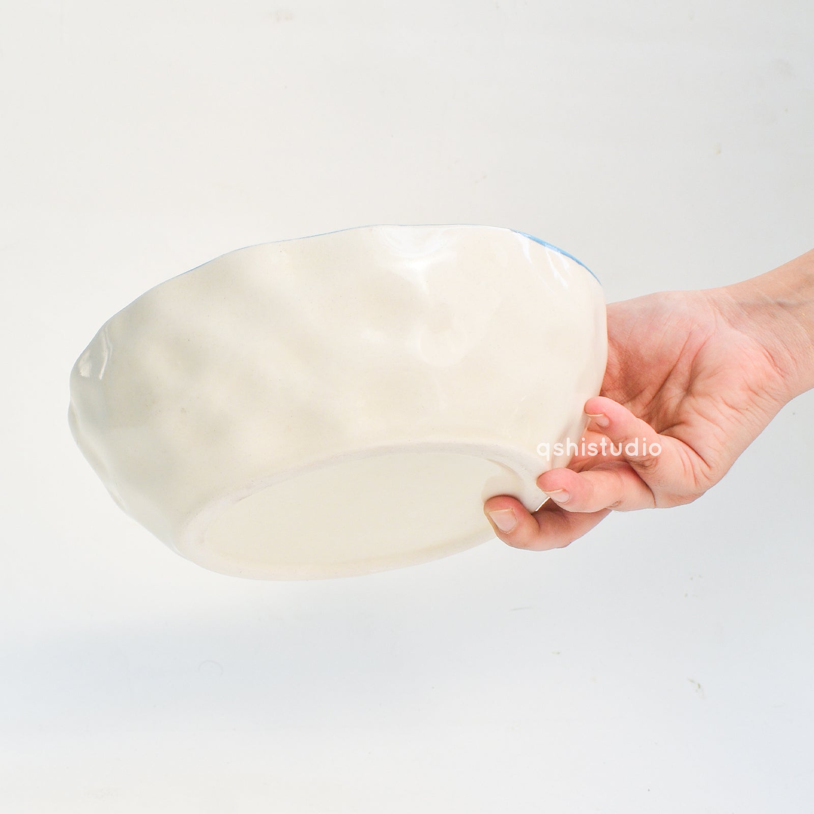 Artisan Ceramic Salad Bowl - Dash